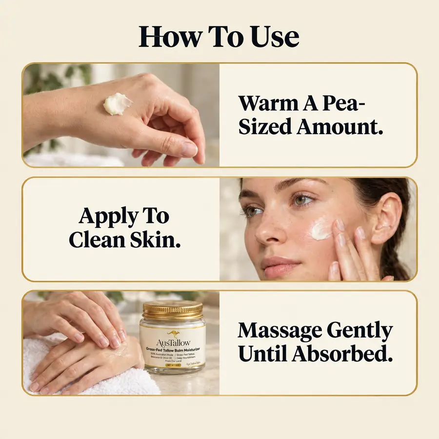 How to use AusTallow balm